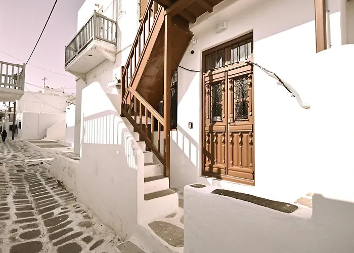 Elenitas Flat, Steps To The Windmills & Fabrika Mykonos Town